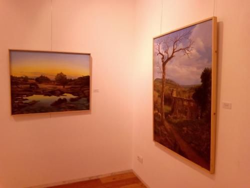 Pinturas de Salgado en el Museo Marqués de Valdecilla