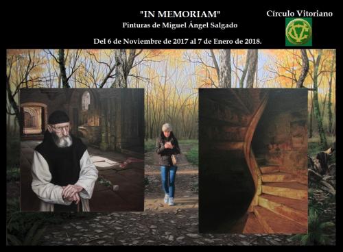 Carte "In memoriam" de la exposición de Salgado en el Círculo Vitoriano