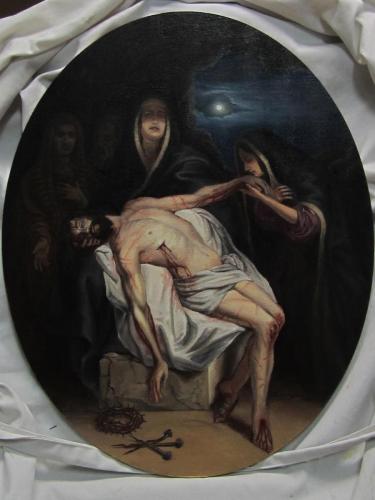 LA LAMENTACIÓN SOBRE CRISTO MUERTO