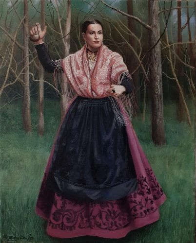 ESTUDIO DE DANZANTE BURGALESA (JIMENA)