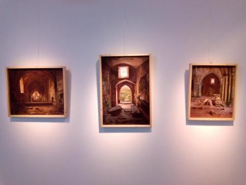 Pinturas de Salgado en la muestra "Rioseco"